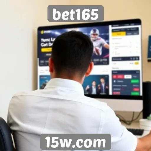 Experiência do usuário na navegação do site bet165